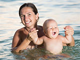 Babyschwimmen von 3 bis 6 Monaten (9 x 30 min)